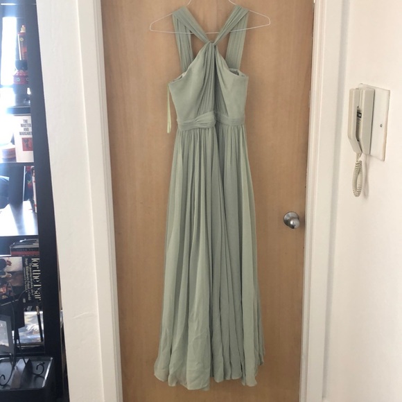 Sage Bridesmaid Dress - Picture 5 of 5